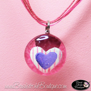 Hand Painted Jewelry - Heart To Heart - Original Designs by Cathy Kraemer